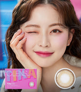 Olens Tika 3con Brown 月拋美瞳隱眼(2片)